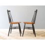 Paire de chaises scandinaves style fanett