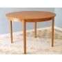 Table scandinave ronde en teck