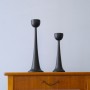 Bougeoirs design en bois 1960