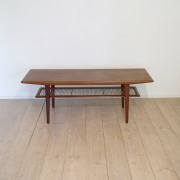 Table basse scandinave en teck