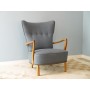 fauteuil vintage danois en chêne 1950