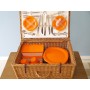 Valise set de picnic vintage