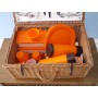 Valise set de picnic vintage