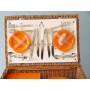 Valise set de picnic vintage