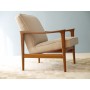 Fauteuil scandinave en teck 1960