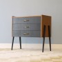 Commode vintage pieds compas 1950