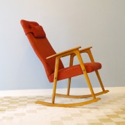 Rocking chair scandinave