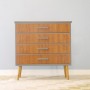 Commode vintage scandinave 50'