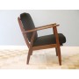 Paire de fauteuils scandinaves vintage en teck