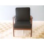 Paire de fauteuils scandinaves vintage en teck