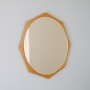 Miroir scandinave en teck 1960