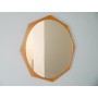 Miroir scandinave en teck 1960