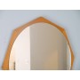 Miroir scandinave en teck 1960