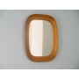 Miroir vintage scandinave asymetrique