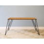 Table basse en rotin