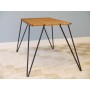 Table basse en rotin