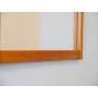 Miroir scandinave en teck 1960