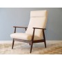 Fauteuil vintage scandinave en teck