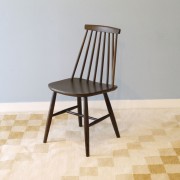 chaise vintage en bois 1960