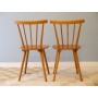 Paire de chaises vintage scandinave 1960