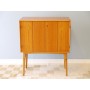 Meuble "bar" vintage en teck