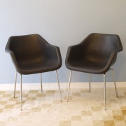 Fauteuils vintage design Robin Day