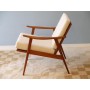 Fauteuil scandinave vintage 1960