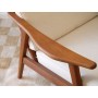 Fauteuil scandinave vintage 1960