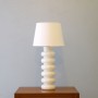 Lampe vintage scandinave en verre