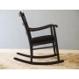 Rocking chair design scandinave vintage