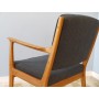 Fauteuils vintage scandinave gris