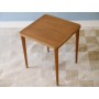 Table d'appoint, gueridon en teck