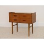 Petit meuble de rangement vintage en teck 1960