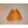 Suspension design scandinave en bois 1960