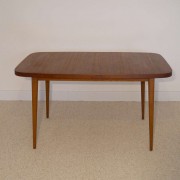 table de repas vintage scandinave extensible