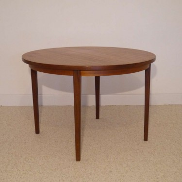 table de repas ronde vintage scandinave