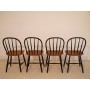 Serie de 4 chaises vintage scandinave "Nesto"