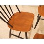 Serie de 4 chaises vintage scandinave "Nesto"