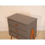 Petite commode vintage pieds compas