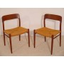 Chaises vintage danoise Niels O Moller