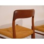 Chaises vintage danoise Niels O Moller