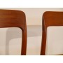 Chaises vintage danoise Niels O Moller