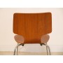 Chaise scandinave en teck style Jacobsen