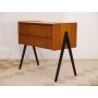 Petite commode vintage teck pied compas