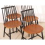 Serie de 4 chaises vinatge scandinave