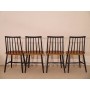 Serie de 4 chaises vinatge scandinave