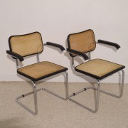 Chaises vintage bahaus Cesca Breuer