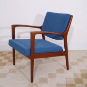 Fauteuil design scandinave vintage K E Ekselius