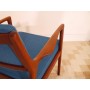 Fauteuil design scandinave vintage K E Ekselius