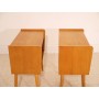 Paire de chevets vintage scandinave 1960 
